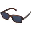 David Beckham DB 1179/S EX4/MT | Occhiali da Sole Graduati o Non Graduati | Prova Online | Plastica | Rettangolari | Marrone, Havana | Adrialenti