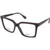 MAX&Co. MO5173 081 | Occhiali da Vista Graduati | Plastica | Quadrati | Viola | Adrialenti