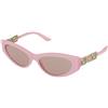 Versace VE4470B 5473/5 | Occhiali da Sole Graduati o Non Graduati | Prova Online | Plastica | Cat Eye | Rosa | Adrialenti