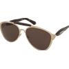 Burberry BE3160 1109/73 | Occhiali da Sole Graduati o Non Graduati | Prova Online | Metallo | Pilot | Marrone, Oro, Havana | Adrialenti