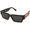 Versace VE4459 108/87 | Occhiali da Sole Graduati o Non Graduati | Prova Online | Plastica | Rettangolari | Marrone, Havana | Adrialenti