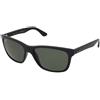 Ray-Ban RB4181 - 601/9A | Occhiali da Sole Graduati o Non Graduati | Prova Online | Unisex | Plastica | Quadrati | Nero | Adrialenti