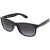 Ray-Ban Andy RB4202 - 601/8G | Occhiali da Sole Graduati o Non Graduati | Prova Online | Unisex | Plastica | Quadrati | Nero | Adrialenti