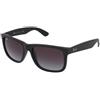 Ray-Ban Justin RB4165 - 601/8G | Occhiali da Sole Graduati o Non Graduati | Prova Online | Plastica | Quadrati | Nero | Adrialenti