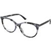 Gucci GG0093O 008 | Occhiali da Vista Graduati | Prova Online | Plastica | Cat Eye | Multicolore | Adrialenti