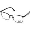 Persol PO1021V 1078 | Occhiali da Vista Graduati | Prova Online | Plastica | Quadrati | Nero | Adrialenti