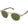 David Beckham DB 1171/S EPZ/QT | Occhiali da Sole Graduati o Non Graduati | Plastica | Panthos | Giallo, Trasparente | Adrialenti