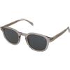David Beckham DB 1007/S KB7/KU | Occhiali da Sole Graduati o Non Graduati | Prova Online | Plastica | Panthos | Grigio, Trasparente | Adrialenti