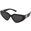 Dolce & Gabbana DG4469 501/87 | Occhiali da Sole Graduati o Non Graduati | Prova Online | Plastica | Cat Eye | Nero | Adrialenti