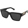 Dolce & Gabbana DG4465 501/87 | Occhiali da Sole Graduati o Non Graduati | Prova Online | Plastica | Quadrati | Nero | Adrialenti