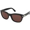 Persol PO0086S 95/H2 | Occhiali da Sole Graduati o Non Graduati | Prova Online | Unisex | Plastica | Quadrati | Nero | Adrialenti