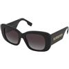 Burberry BE4410 3001/8G | Occhiali da Sole Graduati o Non Graduati | Prova Online | Plastica | Quadrati | Nero | Adrialenti