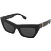 Burberry BE4405 3001/87 | Occhiali da Sole Graduati o Non Graduati | Prova Online | Plastica | Cat Eye | Nero | Adrialenti