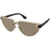 Burberry BE3152 1109/5A | Occhiali da Sole Graduati o Non Graduati | Prova Online | Metallo | Cat Eye | Oro | Adrialenti