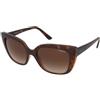 Vogue VO5337S 238613 | Occhiali da Sole Graduati o Non Graduati | Prova Online | Plastica | Cat Eye, Ovali / Ellittici | Marrone, Havana | Adrialenti