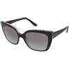 Vogue VO5337S 283911 | Occhiali da Sole Graduati o Non Graduati | Prova Online | Plastica | Cat Eye, Ovali / Ellittici | Nero | Adrialenti