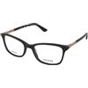 Guess GU2658 003 | Occhiali da Vista Graduati | Prova Online | Plastica | Quadrati | Nero | Adrialenti