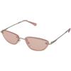 Emporio Armani EA2158 3045/5 | Occhiali da Sole Graduati o Non Graduati | Prova Online | Metallo | Cat Eye | Argento | Adrialenti