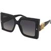 Dsquared2 D2 0185/G/S 807/9O | Occhiali da Sole Graduati o Non Graduati | Plastica | Oversize | Nero | Adrialenti