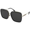 Burberry Dionne BE3145D 1109/87 | Occhiali da Sole Graduati o Non Graduati | Prova Online | Metallo, Plastica | Oversize | Nero, Oro | Adrialenti
