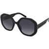 Marc Jacobs Marc 659/S 807/9O | Occhiali da Sole Graduati o Non Graduati | Prova Online | Plastica | Tondi | Nero | Adrialenti