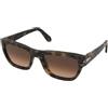 Persol PO0091S 1071/A5 | Occhiali da Sole Graduati o Non Graduati | Prova Online | Plastica | Quadrati | Marrone, Havana | Adrialenti