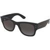 Ray-Ban RB4840S 601S/T3 | Occhiali da Sole Graduati o Non Graduati | Prova Online | Plastica | Quadrati | Nero | Adrialenti