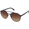 Guess GU00211 02F | Occhiali da Sole Graduati o Non Graduati | Prova Online | Metallo | Tondi | Nero | Adrialenti