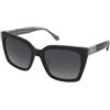 Kate Spade Lilah 2/G/S 807/9O | Occhiali da Sole Graduati o Non Graduati | Prova Online | Plastica | Quadrati | Nero | Adrialenti