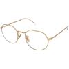 Ray-Ban Jack RB3565 001/GG | Occhiali da Sole Graduati o Non Graduati | Prova Online | Unisex | Metallo | Tondi | Oro | Adrialenti