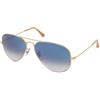 Ray-Ban Aviator Large Metal RB3025 - 001/3F | Occhiali da Sole Graduati o Non Graduati | Prova Online | Unisex | Metallo | Pilot | Oro | Adrialenti