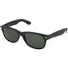 Ray-Ban RB2132 - 622 | Occhiali da Sole Graduati o Non Graduati | Prova Online | Unisex | Plastica | Quadrati | Nero | Adrialenti