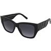 Marc Jacobs Marc 695/S 08A/9O | Occhiali da Sole Graduati o Non Graduati | Prova Online | Plastica | Quadrati | Nero, Grigio | Adrialenti