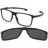 Carrera CA 4020/CS 807/M9 | Occhiali da Vista con Clip da Sole | Prova Online | Plastica | Quadrati | Nero | Adrialenti