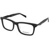 Marisio Visionaire C6 | Occhiali da Vista Graduati | Prova Online | Unisex | Plastica | Quadrati | Nero | Adrialenti