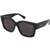 Max Mara Glimpse-7 MM0145 01A | Occhiali da Sole Graduati o Non Graduati | Prova Online | Plastica | Quadrati | Nero | Adrialenti