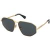 Max Mara Miller-4 MM0143 30N | Occhiali da Sole Graduati o Non Graduati | Prova Online | Metallo | Quadrati | Oro | Adrialenti