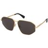 Max Mara Miller-4 MM0143 30A | Occhiali da Sole Graduati o Non Graduati | Prova Online | Metallo | Quadrati | Oro | Adrialenti