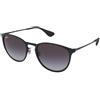 Ray-Ban Erika RB3539 - 002/8G | Occhiali da Sole Graduati o Non Graduati | Prova Online | Metallo | Ovali / Ellittici | Nero | Adrialenti