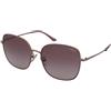 Vogue VO4237SD 51488H | Occhiali da Sole Graduati o Non Graduati | Prova Online | Metallo | Quadrati | Viola | Adrialenti