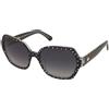 Kate Spade Layne 2/G/S 7RM/9O | Occhiali da Sole Graduati o Non Graduati | Prova Online | Plastica | Quadrati | Nero, Bianco | Adrialenti