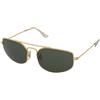 Ray-Ban Explorer 5 RB3845 9196/31 | Occhiali da Sole Graduati o Non Graduati | Prova Online | Unisex | Metallo | Quadrati | Oro | Adrialenti