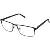 Crullé Eminent C500 | Occhiali da Vista Graduati | Prova Online | Metallo | Rettangolari | Nero | Adrialenti