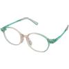 Crullé Kids Witty C19 | Occhiali per Bambini | Prova Online | Unisex | Plastica | Tondi | Verde, Trasparente | Adrialenti
