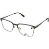 Lacoste L2295 301 | Occhiali da Vista Graduati | Prova Online | Metallo | Quadrati | Verde, Argento | Adrialenti