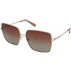 Guess GU7866 32T | Occhiali da Sole Graduati o Non Graduati | Prova Online | Metallo | Quadrati | Marrone, Oro | Adrialenti