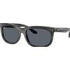 Ray-Ban Balorette RB2389 1404R5 | Occhiali da Sole Graduati o Non Graduati | Prova Online | Unisex | Plastica | Quadrati | Grigio | Adrialenti