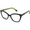 Missoni MIS 0184 KB7 | Occhiali da Vista Graduati | Plastica | Cat Eye, Ovali / Ellittici | Nero | Adrialenti