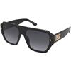 Dsquared2 D2 0128/S 807/9O | Occhiali da Sole Graduati o Non Graduati | Prova Online | Plastica | Quadrati | Nero | Adrialenti