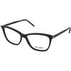 Saint Laurent SL 259 001 | Occhiali da Vista Graduati | Prova Online | Plastica | Cat Eye, Ovali / Ellittici | Nero | Adrialenti